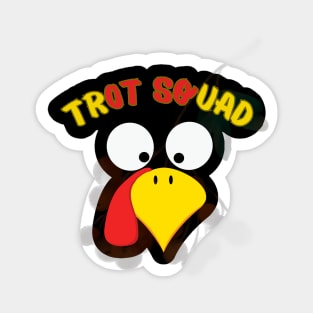 Trot Squad Turkey Sticker